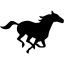 Horse silhouette